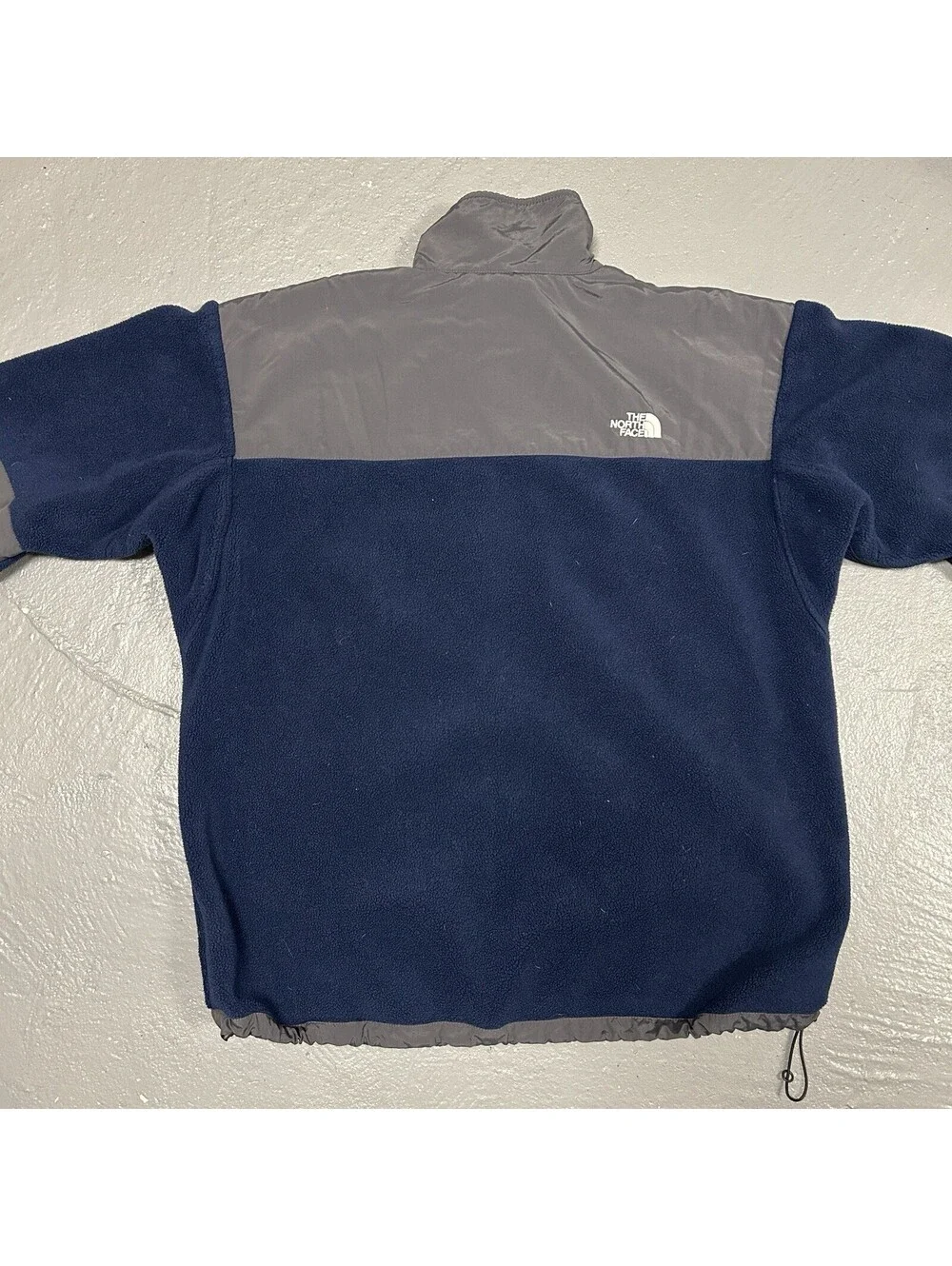 The North Face Denali Fleece Sherpa Navy Blue Grey Size 2XL